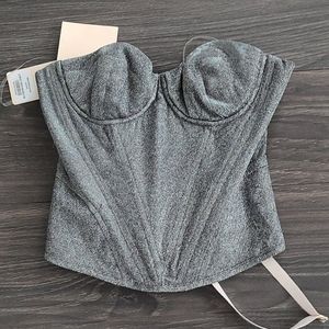 House of CB donatella bustier top small